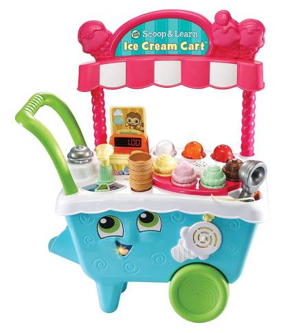 leapfrog scoop and learn ice cream cart