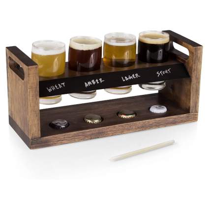Legacy Craft Beer Four-Glass Flight Tasting Set