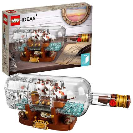 lego ideas ship in a bottle
