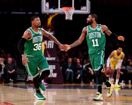 LOOK: Celtics’ Marcus Smart Wants Kyrie Irving Haircut Magic, Shows off New Look
