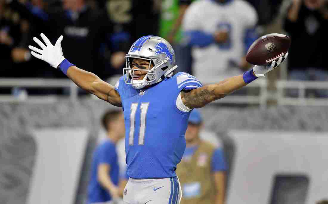 Lions' Marvin Jones Named One of NFL's Top Wide Receivers