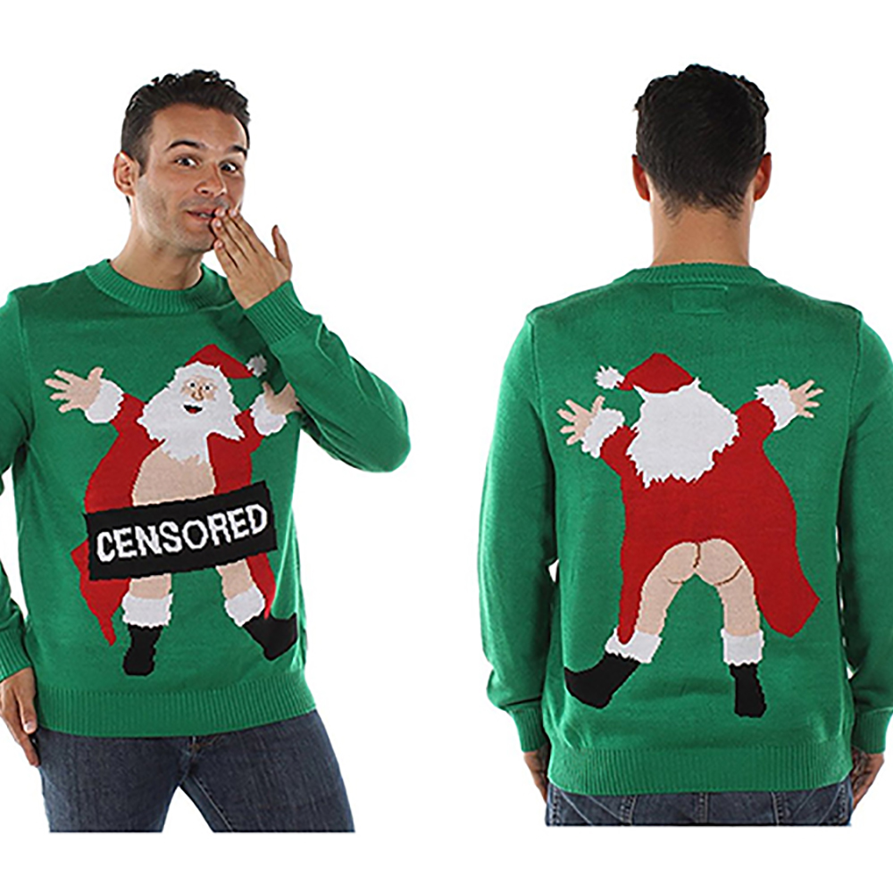 inappropriate xmas sweaters