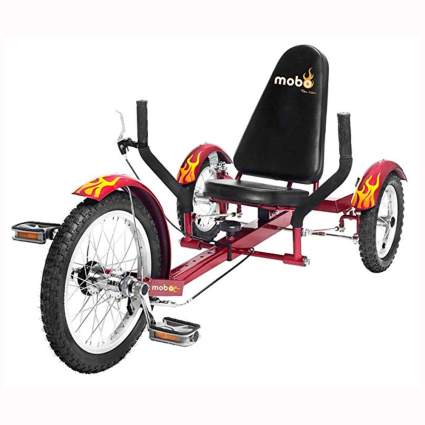 red pedal go cart trike