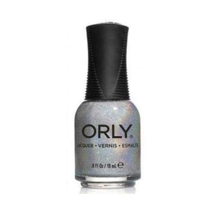 Silver holo Orly nail polish bottle