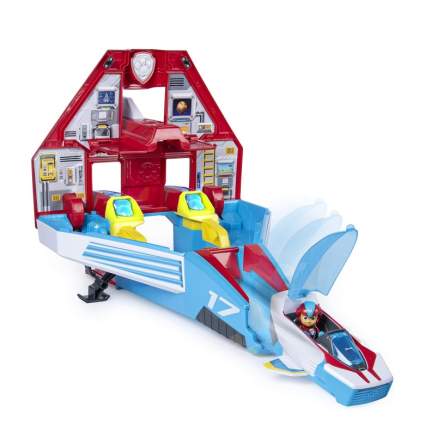 Paw Patrol Super Paws 2-in-1 Transforming Mighty Pups Jet Command Center