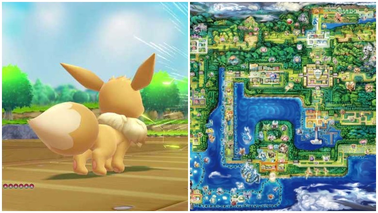Pokemon Let S Go Maps Of Where Pokemon Are In The Game Heavy Com