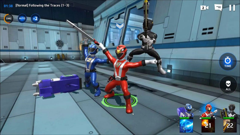 easy power ranger games