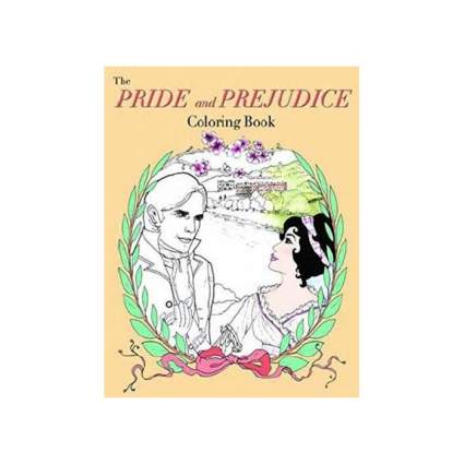 Pride and Prejudice coloring book