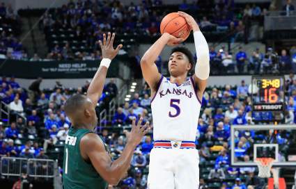 Kansas Freshman Quentin Grimes Sets Big 12 Record in Debut