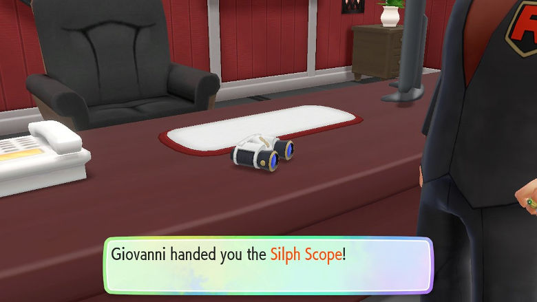 Silph Scope Pokemon Let's Go