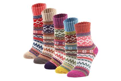 5-Pack of Women's Socks
