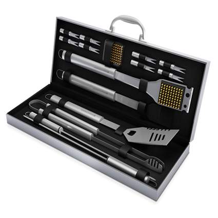 stainless steel BBQ grill tool set