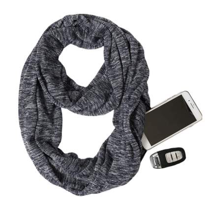 usastyle infinity scarf zipper