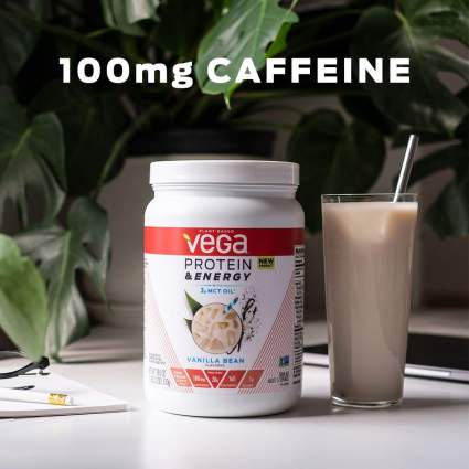 vega protein with coffee