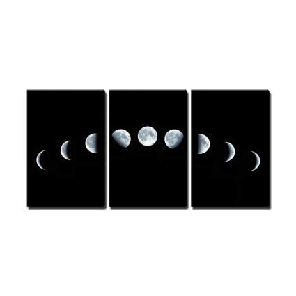 Wall26 phases of the moon art astronomy gifts