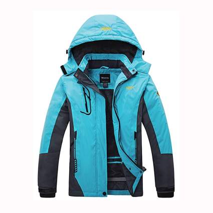 aqua women's waterproof ski jacket