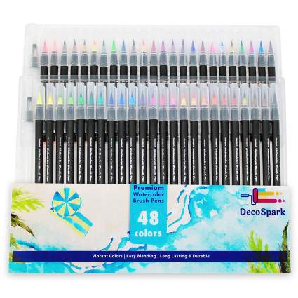 Watercolor Brush Pens Set