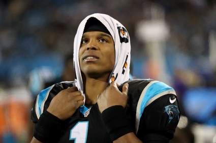 WATCH: Cam Newton Limps off Field vs. Patriots in Preseason