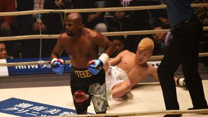 Floyd Mayweather Destroyed on Basketball Court in Unbelievable Video