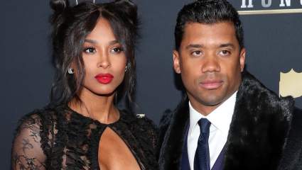 Russell Wilson & Wife Ciara Give Kobe Bryant’s Daughter a Special Gift