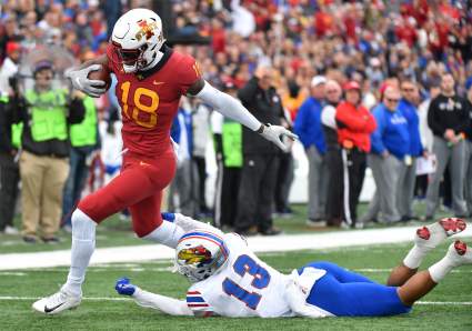 Hakeem Butler NFL Draft Projection: Mock Drafts & Stock of Iowa State WR