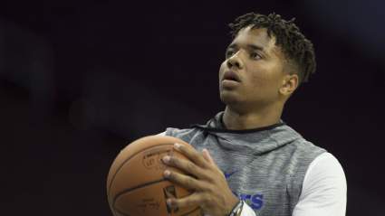 Fan Wears Orlando Magic Markelle Fultz Jersey Immediately After Trade