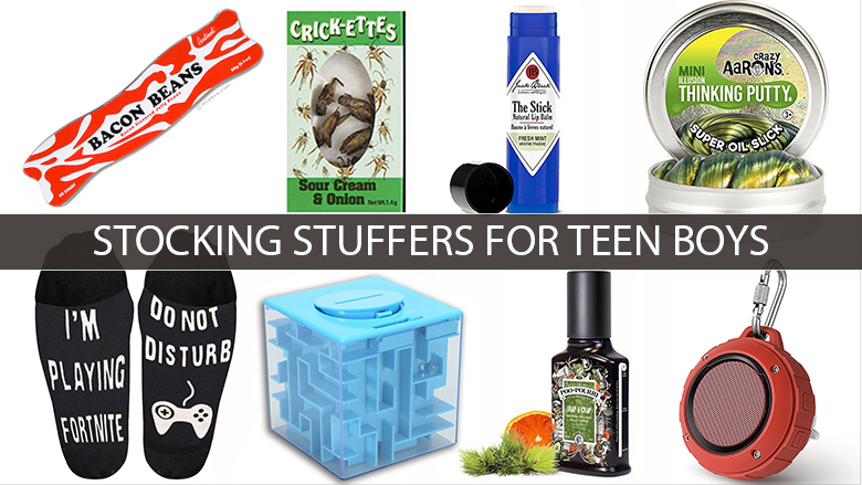 stocking stuffer ideas for teenage guys
