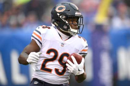 WATCH: Bears RB Tarik Cohen Throws Last-Second TD to Force OT