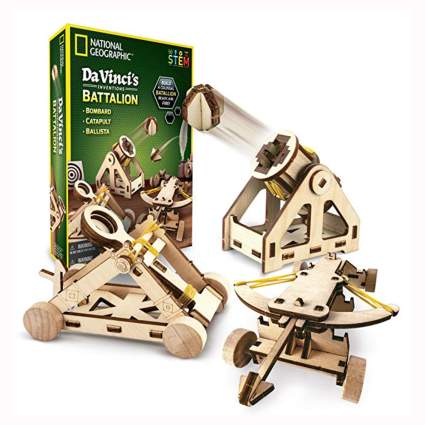 davinci inspired wooden model kit