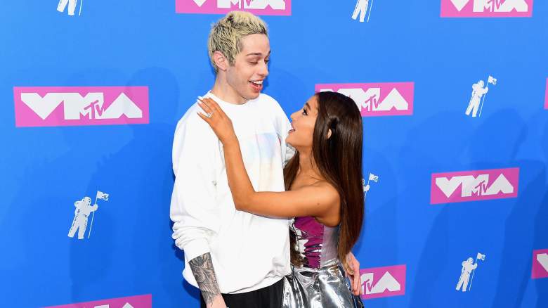 Ariana Grande and Pete Davidson