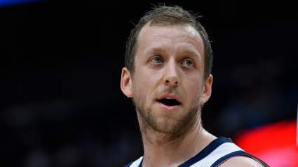 WATCH: Joe Ingles Accidentally Swooshes a Lob to Gobert