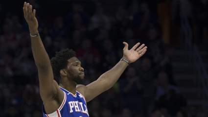 Joel Embiid Trolls Knicks Player After Step-Over on Giannis