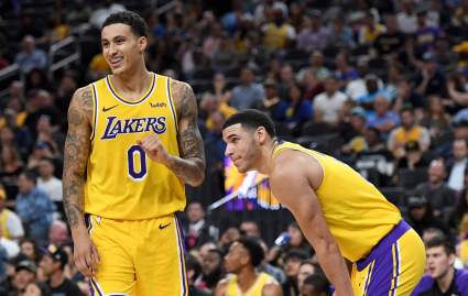 Kyle Kuzma Sends Tweet During Lakers Game, Fans Can’t Believe It