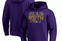 Baltimore Ravens AFC North Champions Gear & Apparel 2018