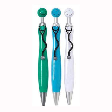 smiley stethoscope ballpoint pens