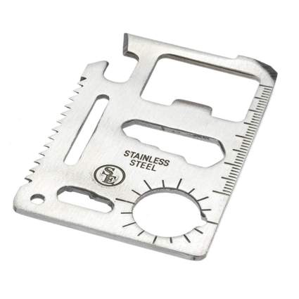 stainless steel survival card