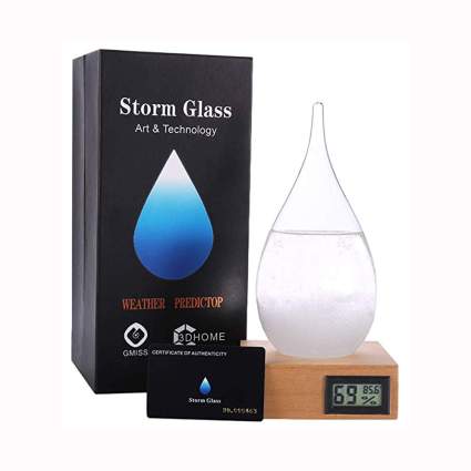 storm glass weather station