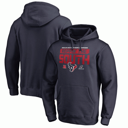texans afc south champions hoodies