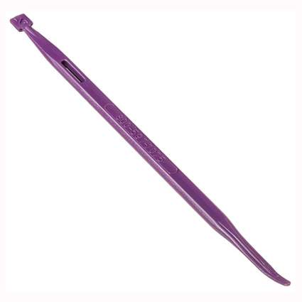 purple corner poking tool