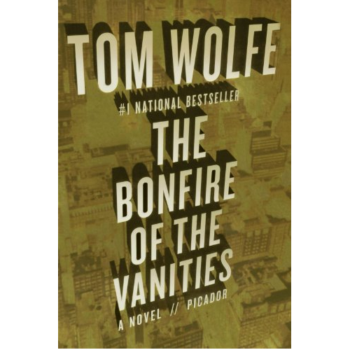 bonfire of the vanities book cover