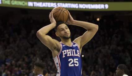 Ben Simmons Attempts 3-Pointer, Sends Twitter Into Frenzy