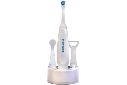 Cybersonic Classic electric toothbrush with flosser and tongue scraper