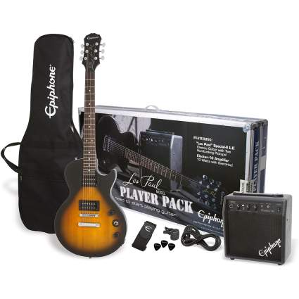 Epiphone Les Paul Electric Guitar Player Pack (Vintage Sunburst)