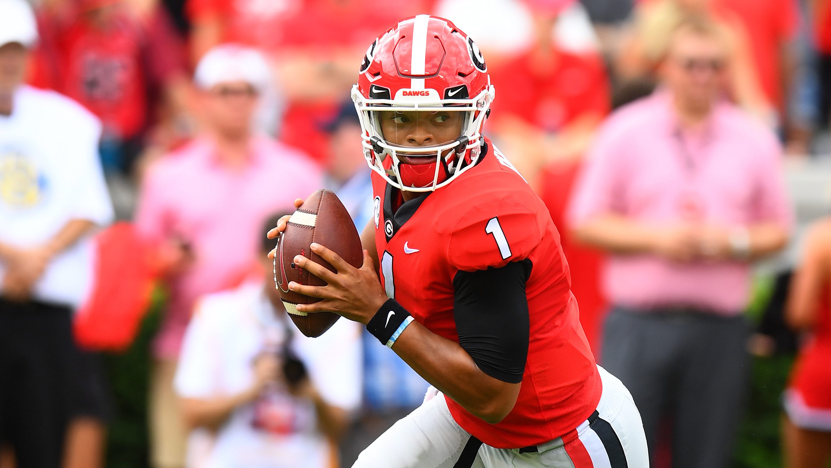 Justin Fields film analysis: Ohio State QB has things to work on, but his  upside is obvious and enticing - The Athletic