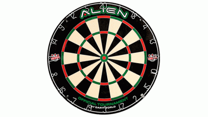alien competiton dartboard