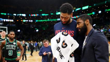 Kyrie Irving Responds to Anthony Davis Revealing Celtics on Trade List