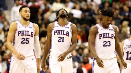 Sixers’ Jimmy Butler Talks Relationship With Joel Embiid & Ben Simmons