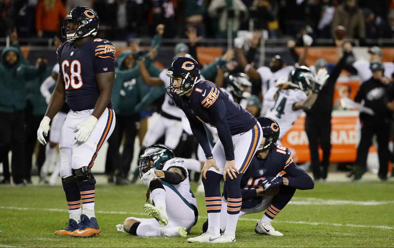 Cody Parkey Missed Field Goal Draws Strong Reaction From Eagles Kicker
