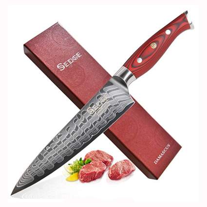 damascus steel chef knife