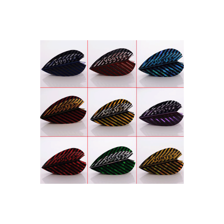 30 Pcs/lot High Quality Simple Pure Black Dart Flights for Outdoor Sports HQR.QE 